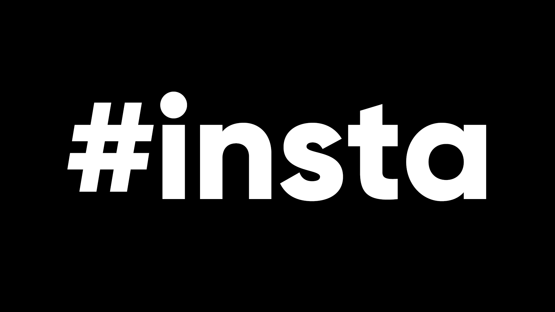 Hashtag Insta